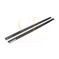 V Style Carbon Fibre Side Skirts for Audi C7 RS6 13-18-Carbon Factory