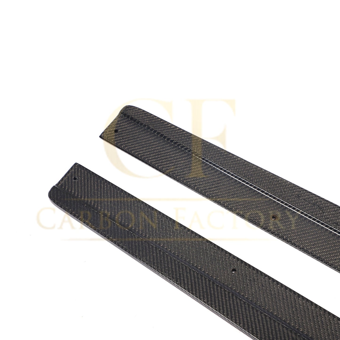 V Style Carbon Fibre Side Skirts for Audi C7 RS6 13-18-Carbon Factory