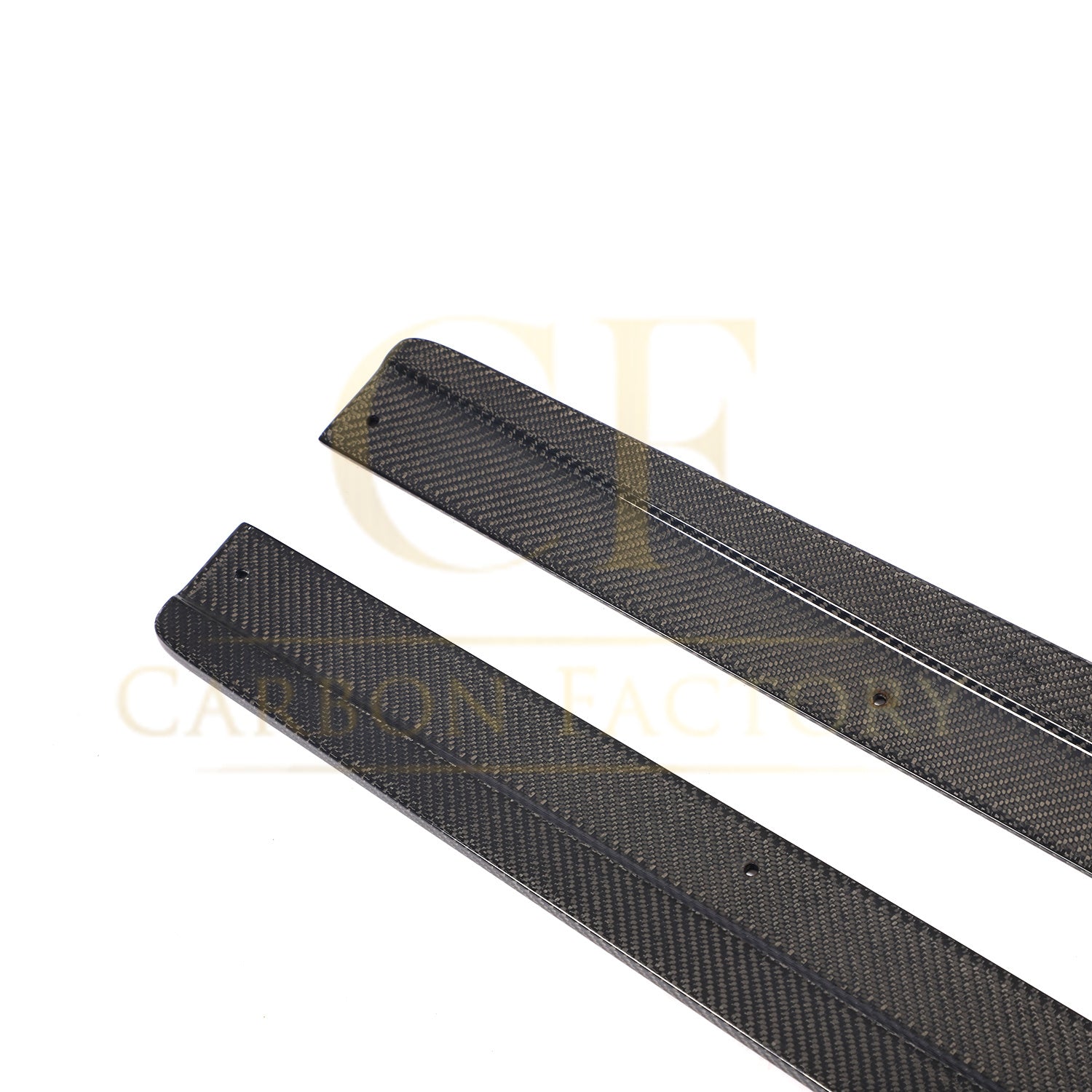 V Style Carbon Fibre Side Skirts for Audi C7 RS6 13-18-Carbon Factory