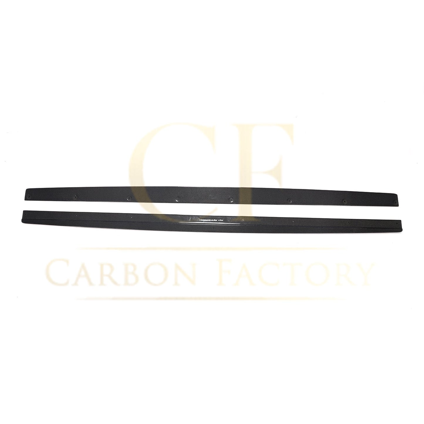 V Style Carbon Fibre Side Skirts for Audi C7 RS6 13-18-Carbon Factory