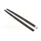 V Style Carbon Fibre Side Skirts for Audi C7 RS6 13-18-Carbon Factory