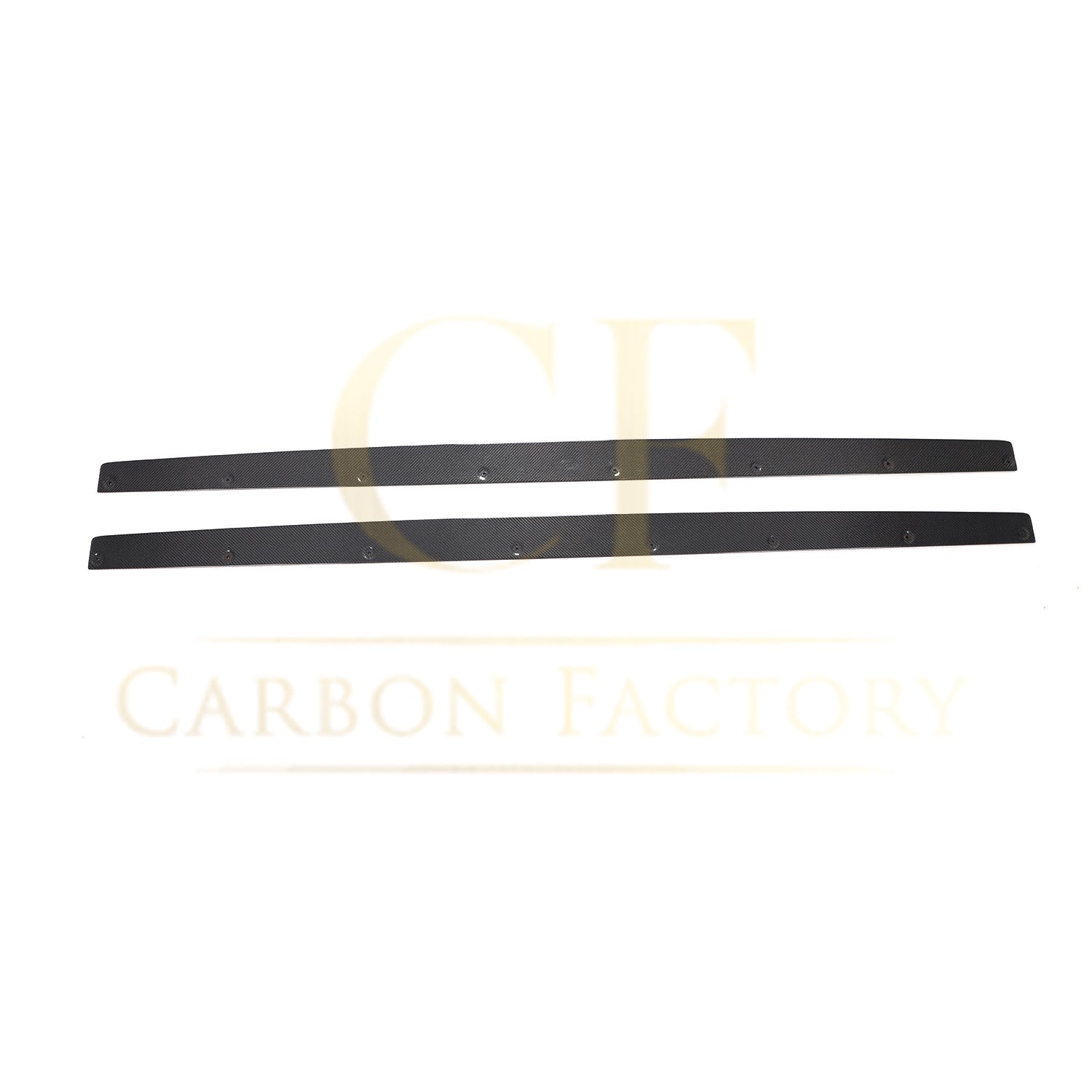 V Style Carbon Fibre Side Skirts for Audi C7 RS6 13-18-Carbon Factory