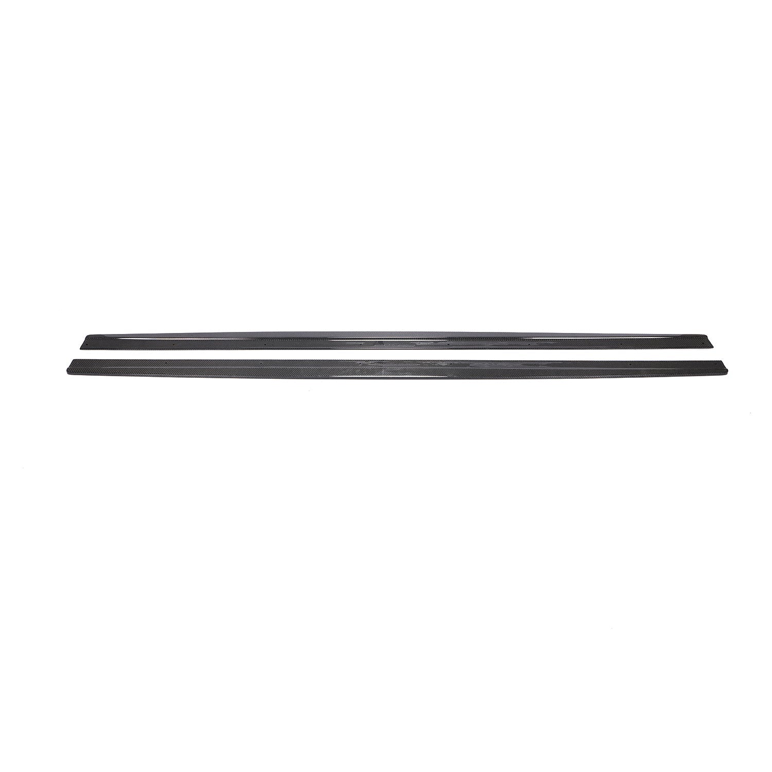 V Style Carbon Fibre Side Skirts for Audi C7 RS6 13-18-Carbon Factory