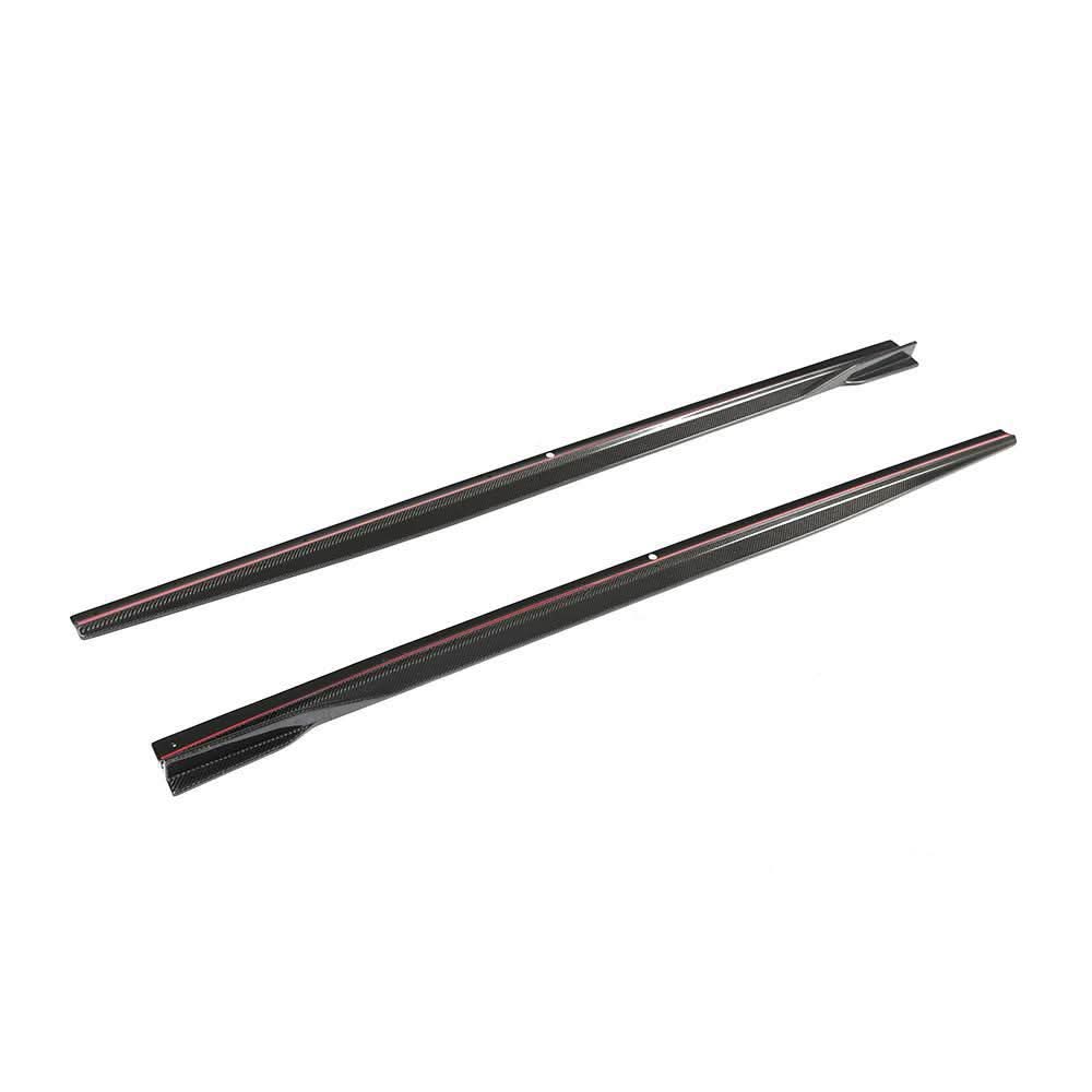 V Style Carbon Fibre Side Skirts for BMW 3 Series G20 G21 19-Present - Carbon Factory