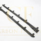 V Style Carbon Fibre Side Skirts for BMW 4 Series G22 G23 20-Present-Carbon Factory