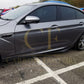 V Style Carbon Fibre Side Skirts for BMW 6 Series F06 inc M6 4 Door 11-18-Carbon Factory