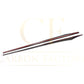 V Style Carbon Fibre Side Skirts for BMW 6 Series F06 inc M6 4 Door 11-18-Carbon Factory