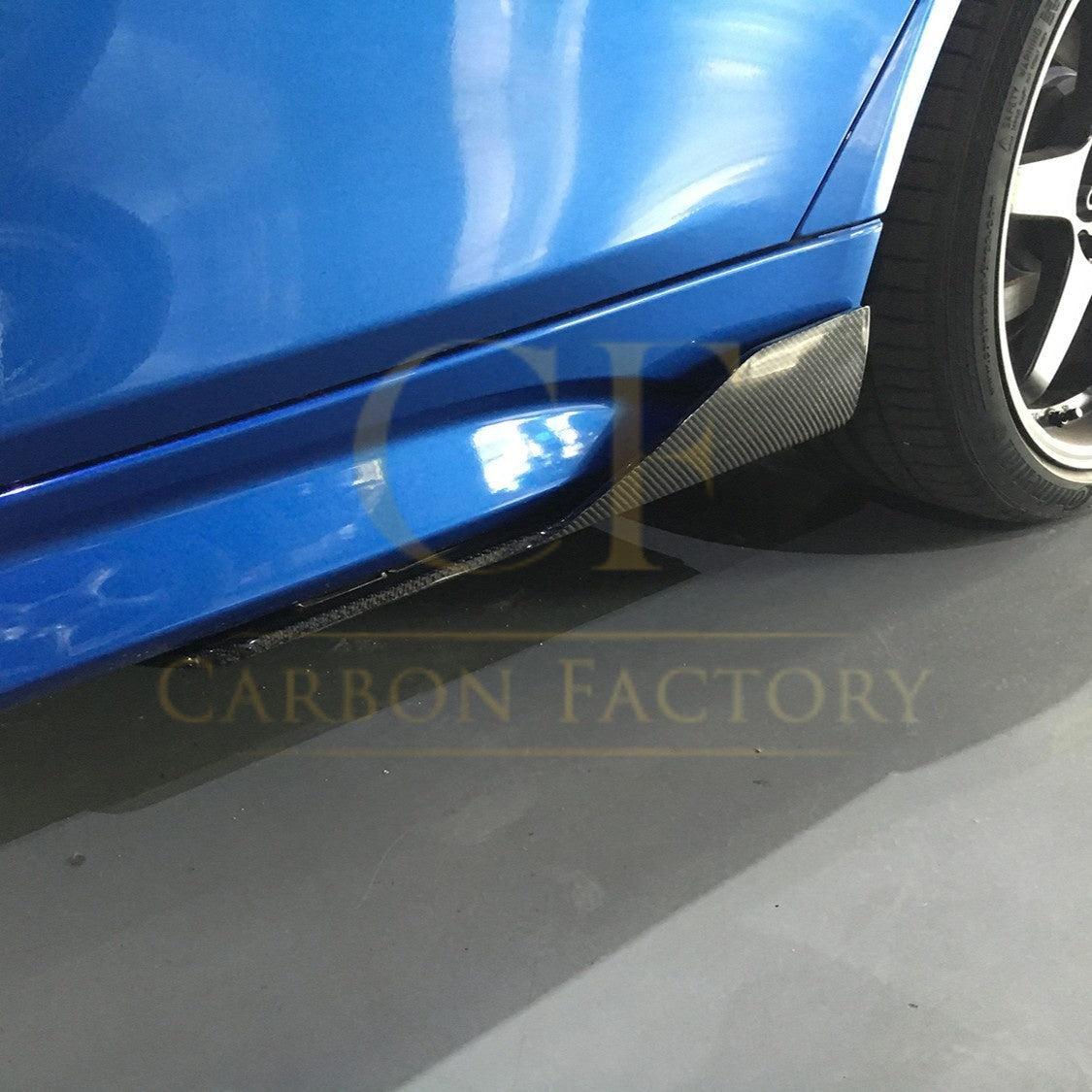 V Style Carbon Fibre Side Skirts for BMW F30 F31 3 Series 13-18-Carbon Factory