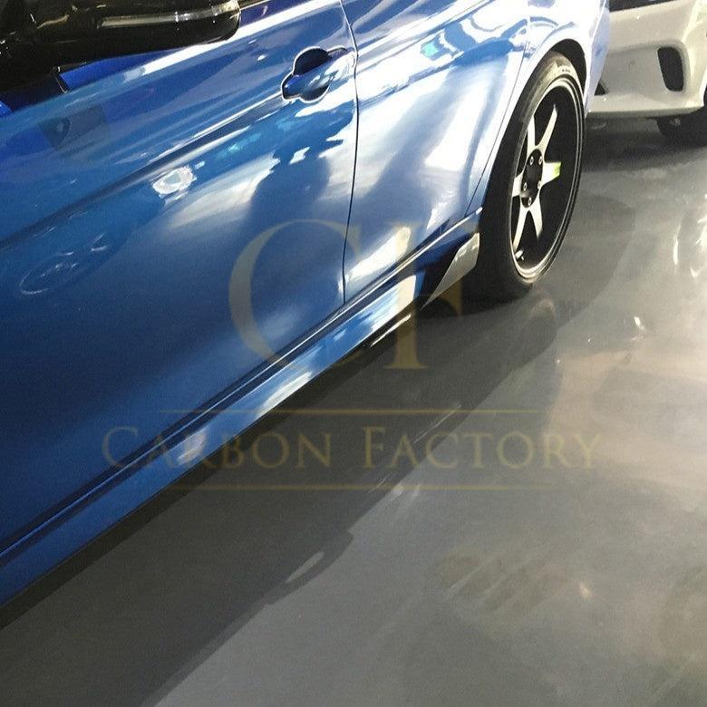 V Style Carbon Fibre Side Skirts for BMW F30 F31 3 Series 13-18-Carbon Factory
