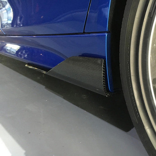 V Style Carbon Fibre Side Skirts for BMW F30 F31 3 Series 13-18-Carbon Factory