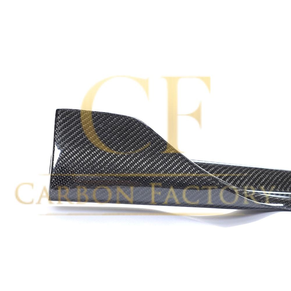 V Style Carbon Fibre Side Skirts for Tesla Model 3 16-23-Carbon Factory