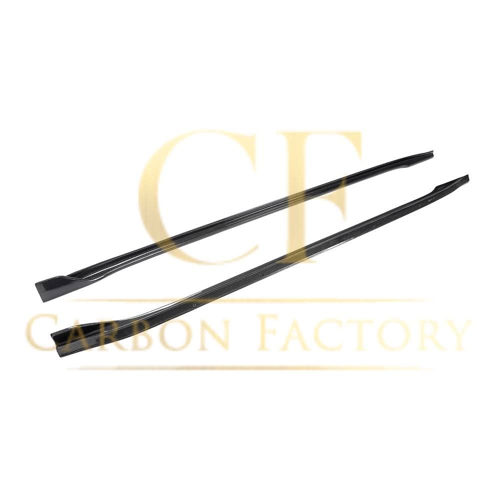 V Style Carbon Fibre Side Skirts for Tesla Model 3 16-23 - Carbon Factory