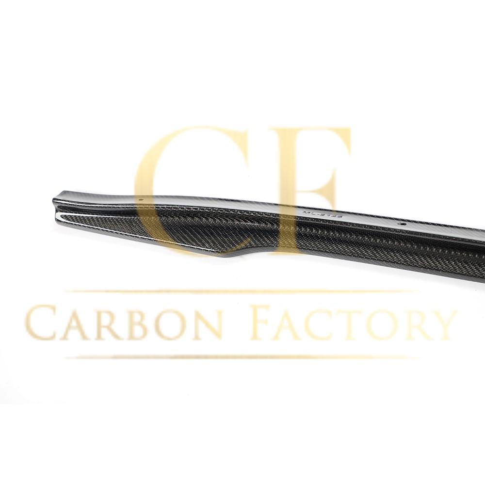V Style Carbon Fibre Side Skirts for Tesla Model 3 16-23-Carbon Factory