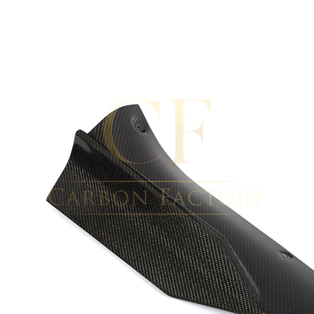 V Style Carbon Fibre Side Skirts for Tesla Model S Facelift 21-Present-Carbon Factory