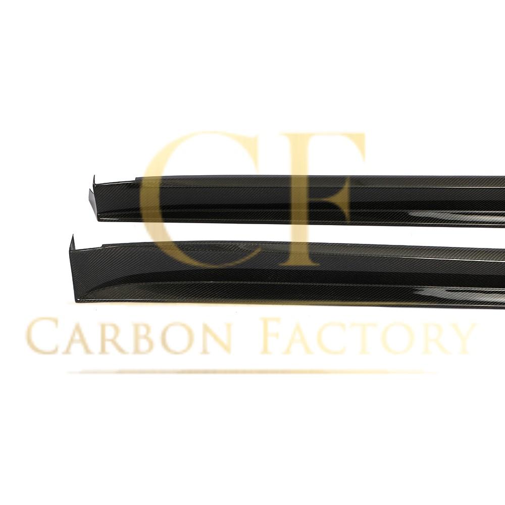 V Style Carbon Fibre Side Skirts for Tesla Model X 16-Present-Carbon Factory