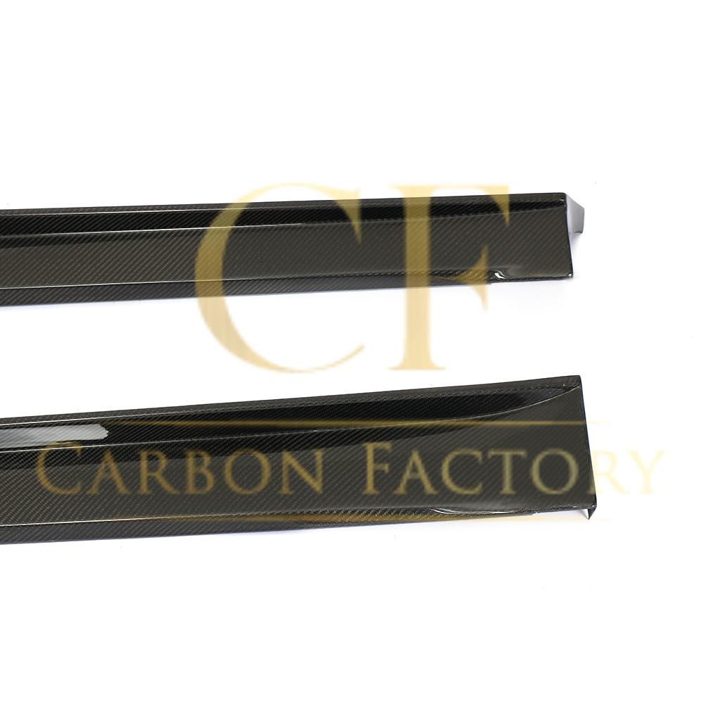 V Style Carbon Fibre Side Skirts for Tesla Model X 16-Present-Carbon Factory