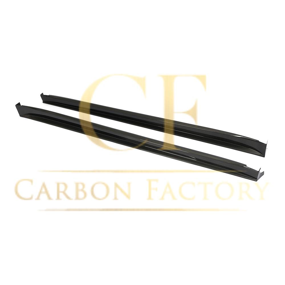 V Style Carbon Fibre Side Skirts for Tesla Model X 16-Present-Carbon Factory