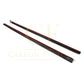 V Style Carbon Fibre Side Skirts for VW Polo MK5 Non GTI 11-16-Carbon Factory
