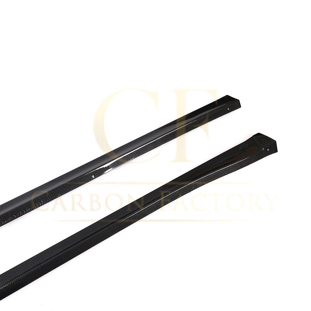 V Style Carbon Fibre Side Skirts for VW T6 Multivan 15-20-Carbon Factory