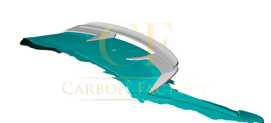 V Style Carbon Fibre Spoiler for Audi RS Q8 20-Present-Carbon Factory