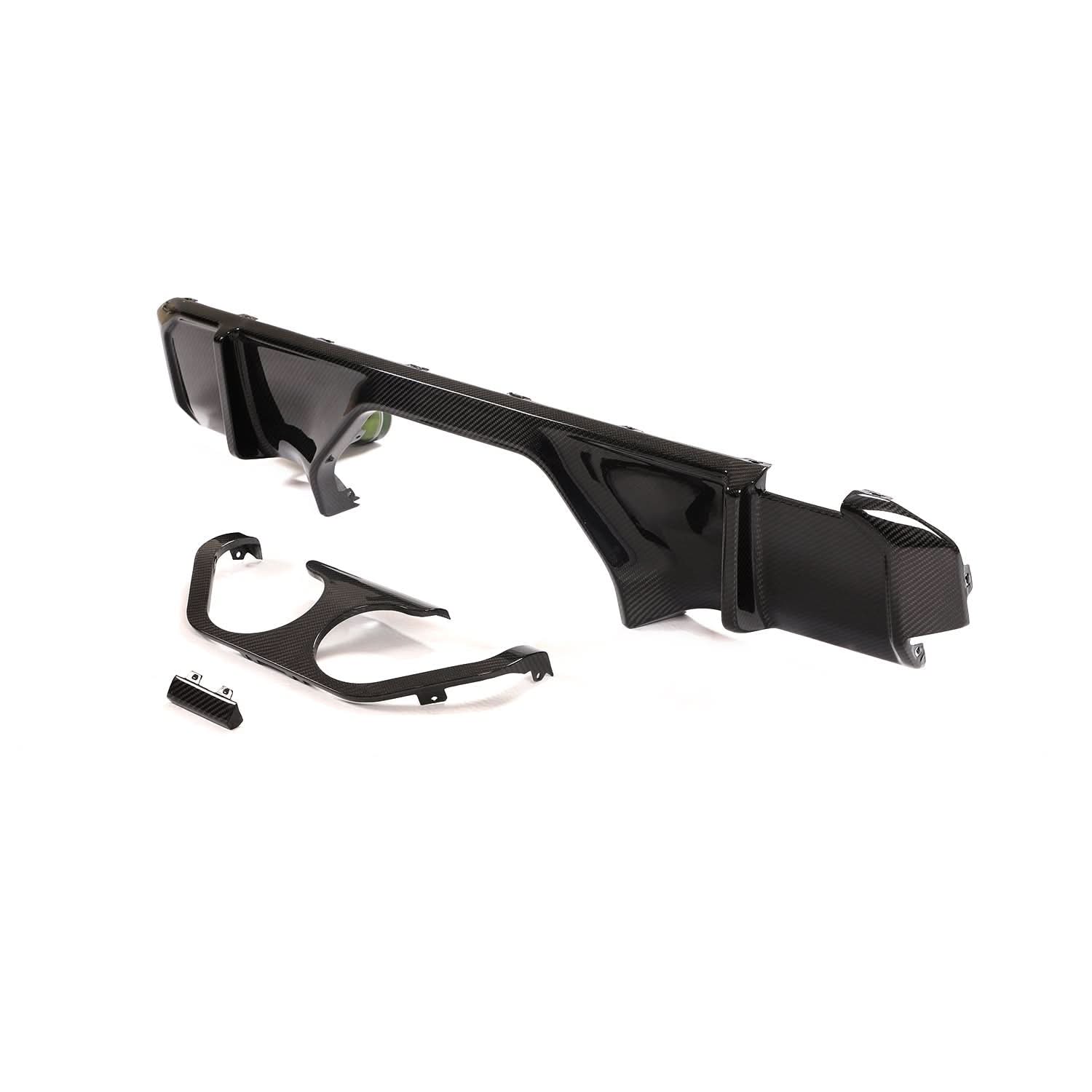 V Style Dry Carbon Fibre Rear Diffuser for BMW G80 M3 G82 G83 M4 21-Present - Carbon Factory