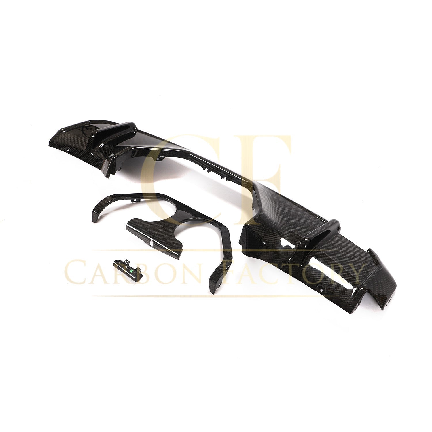 V Style Dry Carbon Fibre Rear Diffuser for BMW G80 M3 G82 G83 M4 21-Present-Carbon Factory