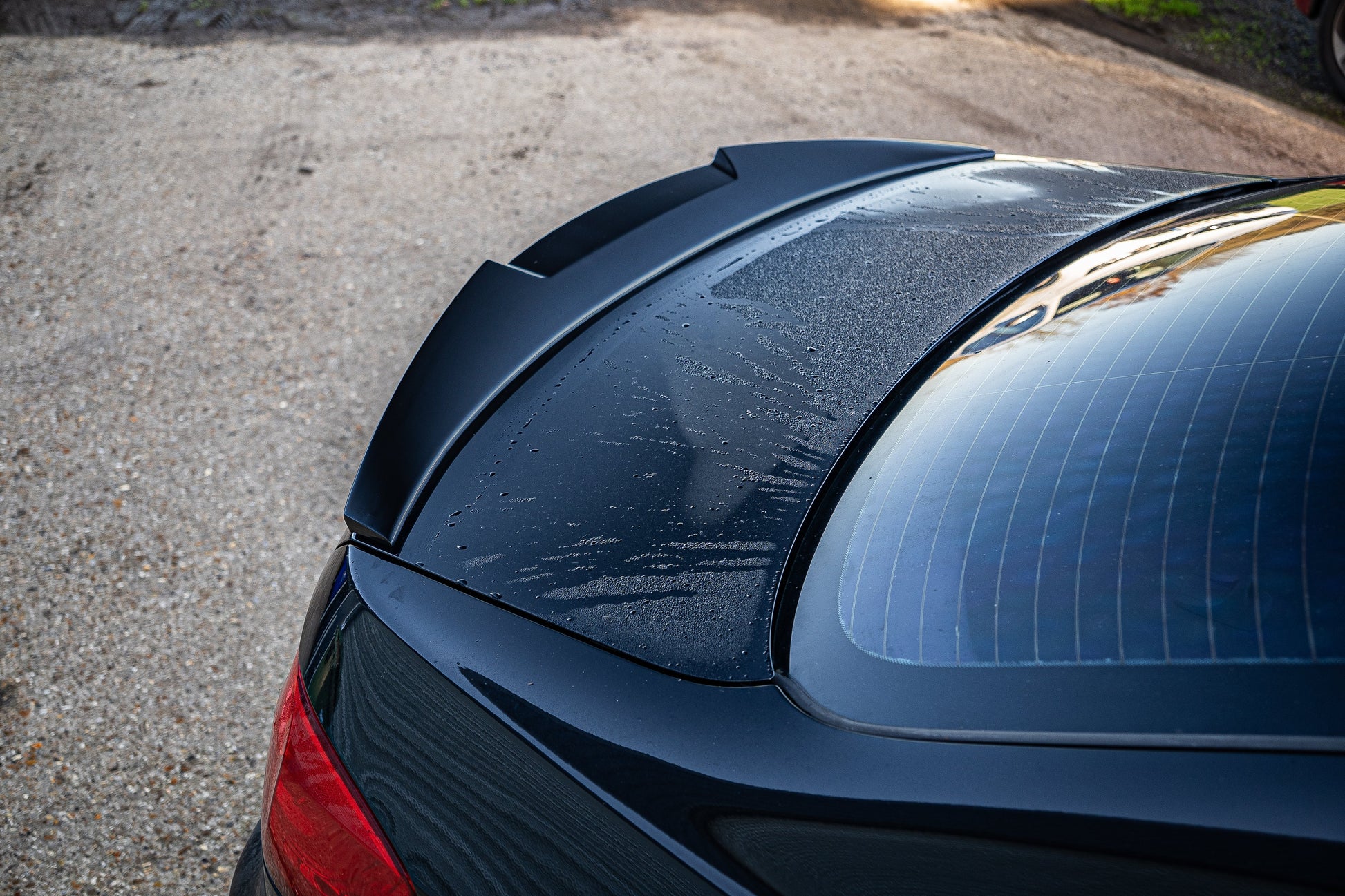 V Style Gloss Black Boot Spoiler for BMW 3 Series E92 Coupe inc M3 05-11-Carbon Factory