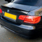 V Style Gloss Black Boot Spoiler for BMW 3 Series E92 Coupe inc M3 05-11-Carbon Factory