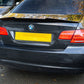 V Style Gloss Black Boot Spoiler for BMW 3 Series E92 Coupe inc M3 05-11-Carbon Factory