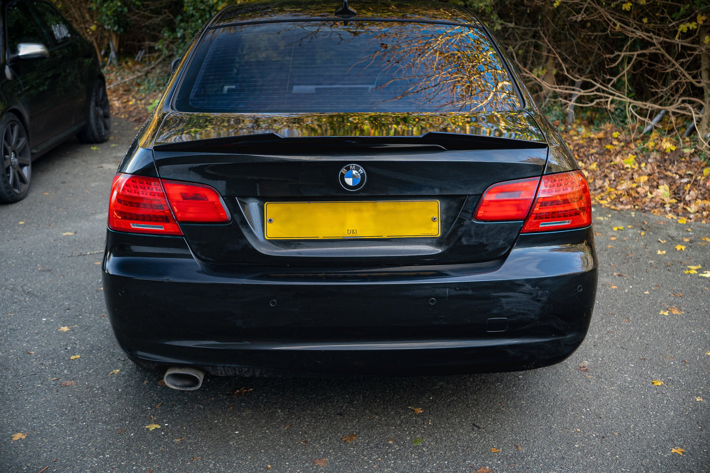 V Style Gloss Black Boot Spoiler for BMW 3 Series E92 Coupe inc M3 05-11-Carbon Factory