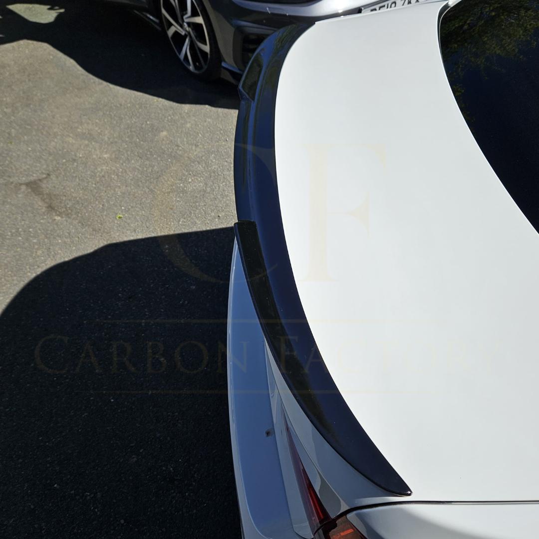V Style Gloss Black Boot Spoiler for BMW 3 Series F30 F80 Saloon inc M3 12-19 - Carbon Factory