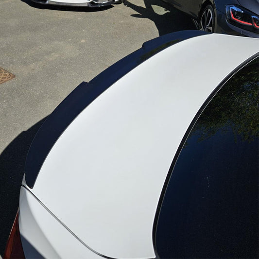 V Style Gloss Black Boot Spoiler for BMW 3 Series F30 F80 Saloon inc M3 12-19-Carbon Factory
