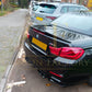 V Style Gloss Black Boot Spoiler for BMW 4 Series F33 Convertible inc F83 M4 14-20-Carbon Factory