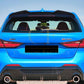 V Style Gloss Black Boot Spoiler for BMW F40 1 Series 19-24-Carbon Factory