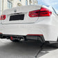 V Style Gloss Black Diffuser for BMW F30 F31 3 Series 12-19-Carbon Factory