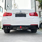 V Style Gloss Black Diffuser for BMW F30 F31 3 Series 12-19-Carbon Factory