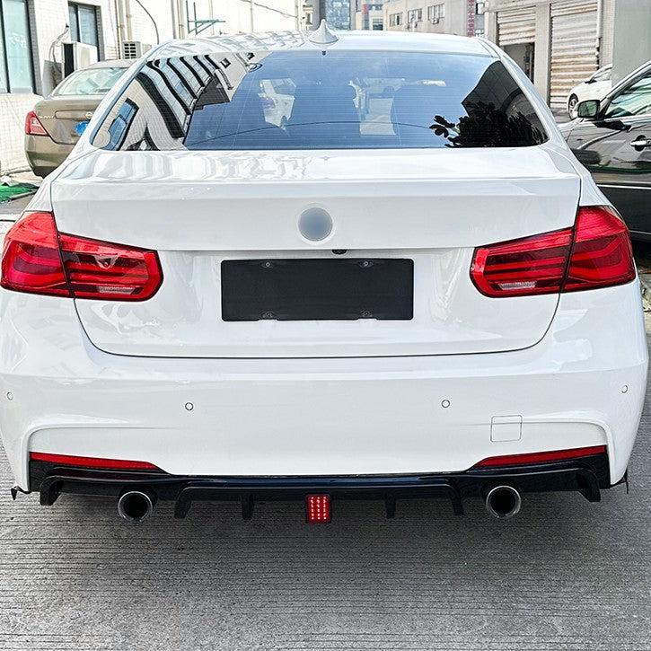 V Style Gloss Black Diffuser for BMW F30 F31 3 Series 12-19-Carbon Factory