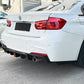 V Style Gloss Black Diffuser for BMW F30 F31 3 Series 12-19-Carbon Factory