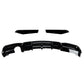 V Style Gloss Black Diffuser for BMW F30 F31 3 Series 12-19-Carbon Factory