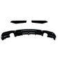V Style Gloss Black Diffuser for BMW F30 F31 3 Series 12-19-Carbon Factory