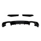 V Style Gloss Black Diffuser for BMW F30 F31 3 Series 12-19-Carbon Factory
