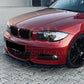 V Style Gloss Black Front Splitter for BMW 1 Series E82 E88 2007-2013-Carbon Factory