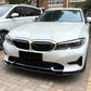 V Style Gloss Black Front Splitter for BMW 3 Series G20 G21 Pre-LCI 19-22-Carbon Factory