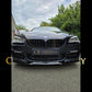 V Style Gloss Black Front Splitter for BMW 6 Series F06 F12 F13 M Sport 11-18-Carbon Factory