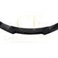 V Style Gloss Black Front Splitter for BMW 6 Series F06 F12 F13 M Sport 11-18-Carbon Factory