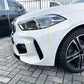 V Style Gloss Black Front Splitter for BMW F40 1 Series 19-24-Carbon Factory