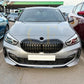 V Style Gloss Black Front Splitter for BMW F40 1 Series 19-24-Carbon Factory