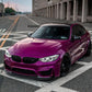 V Style Gloss Black Front Splitter for BMW F80 M3 F82 F83 M4 14-20-Carbon Factory