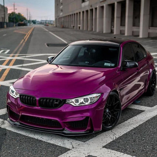 V Style Gloss Black Front Splitter for BMW F80 M3 F82 F83 M4 14-20-Carbon Factory