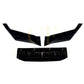 V Style Gloss Black Front Splitter for BMW F90 M5 17-20-Carbon Factory